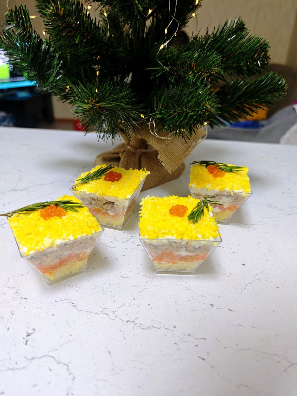 Мимоза в стаканчиках - изображение 3